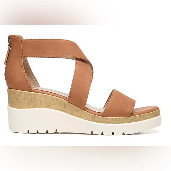 Naturlizer- SOUL GOODTIMES WEDGE SANDAL-Size 9W - Picture 3 of 13